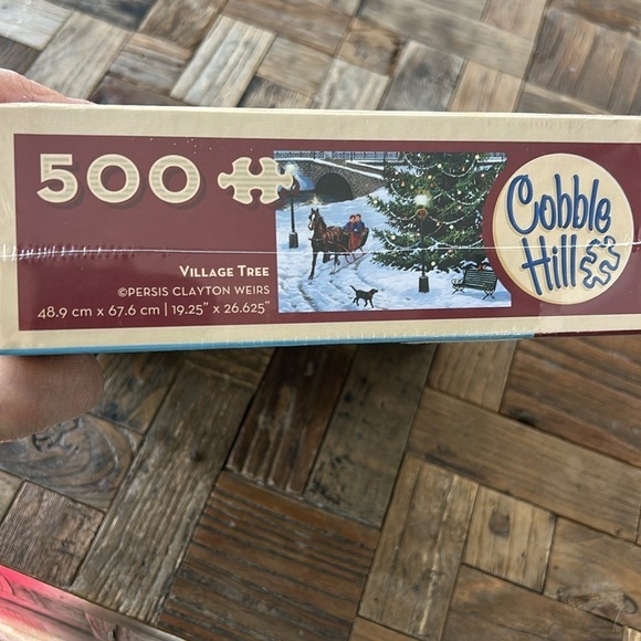 Cobble Hill Village Tree 500 Piece Puzzle NWT - Picture 4 of 7